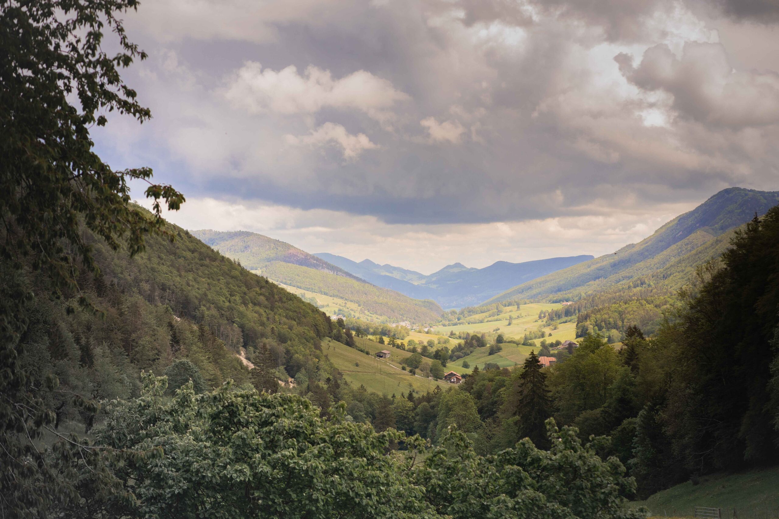 Aussicht Berghof Montpelon